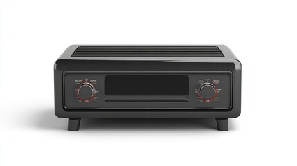 Obraz premium Toaster Oven Isolated. AI generated illustration.