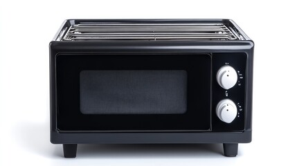 Toaster Oven Isolated. AI generated illustration.