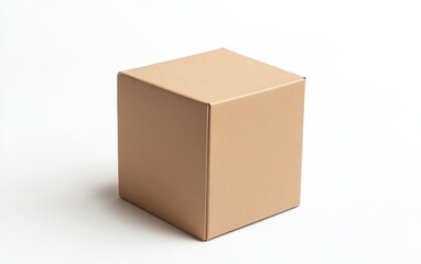 Box on white background 