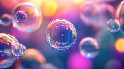Naklejka premium Buble background 