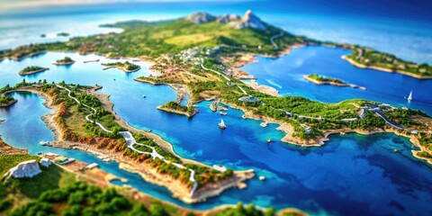 Detailed Map of Croatia in Europe Highlighting Regions, Cities, and Geographic Features for Reference