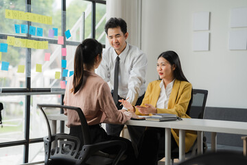 Team Meeting Brainstorming Session 