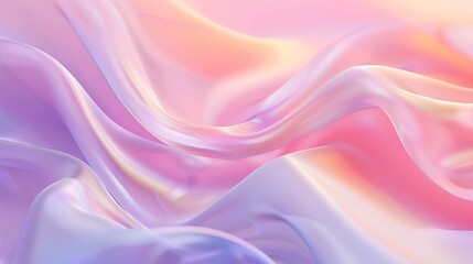 Fototapeta premium Pastel Dreams Mesmerizing Gradient of Soft Colors Abstract Background for Design Projects