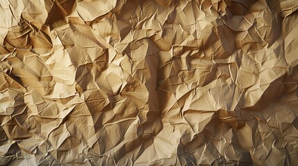 Dynamic Texture Exquisite Crumpled Paper Background for Artistic Creations and Design Projects