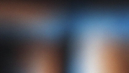 Abstract background color flow grainy wave noise texture cover header wallpaper design Black, Brown, White, Blue. Vivid gradient wave and grainy noise texture