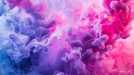 Fototapeta premium Vibrant Pink and Purple Ink Art Mesmerizing HighResolution Abstract Watercolor Background for Decorative Designs