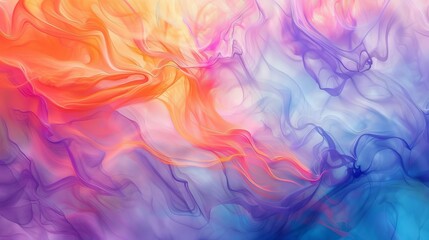 Obraz premium Pastel Dreams HighResolution Abstract Art with Soft Blended Colors Perfect for Modern Design and Creative Projects