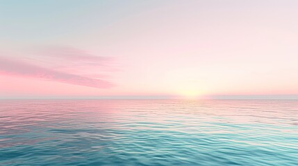 Obraz premium Tranquil Pastel Oasis HighResolution Gradient Stock Image for Serene Designs