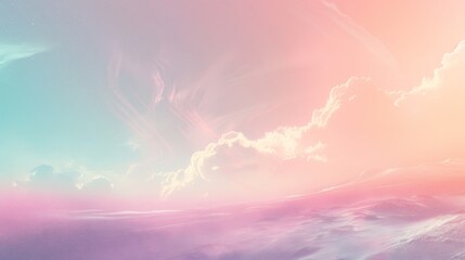 Tranquil Pastel Gradient HighResolution Stock Image for Serene Backgrounds