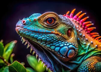 Fototapeta premium Diverse Collection of Reptiles in Their Natural Habitats Showcasing Unique Patterns and Colors
