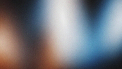 Black, Brown, White, Blue Abstract background color flow grainy wave noise texture cover header wallpaper design. Grainy wave backdrop with retro-inspired texture effects