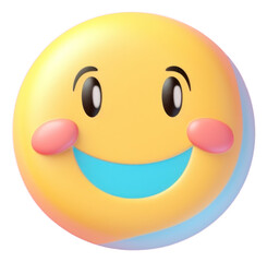 Fototapeta premium PNG Winking emoji cartoon toy anthropomorphic.