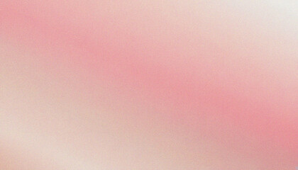 Blush Pink, Taupe, Ivory abstract flash rays glow. Retro gradient banner with dynamic grainy texture effects