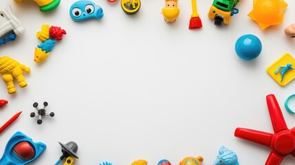 Kids Toys Frame - AI Generated