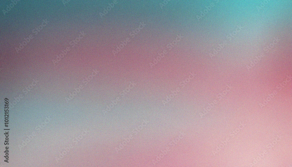 Canvas Prints color gradient abstract pattern on background dusty rose, teal blue. bold grainy backdrop featuring 
