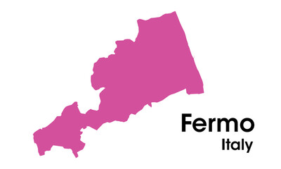 fermo italy map