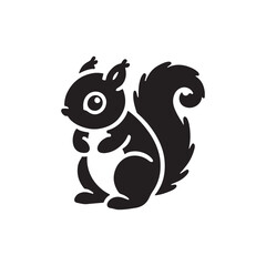 Adorable Squirrel Illustration