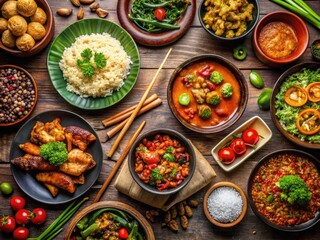 Elegant Chinese Menu Template for Restaurant or Takeout Services Featuring Traditional Cuisine Options