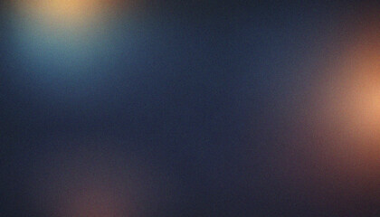 Deep Navy Blue, Copper blurred wave on grain texture effect backdrop. Bold grainy backdrop featuring smooth flowing grainy transitions