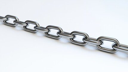 Single Metal Chain -- AI Generated