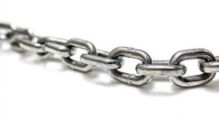 Obraz premium Single Metal Chain -- AI Generated