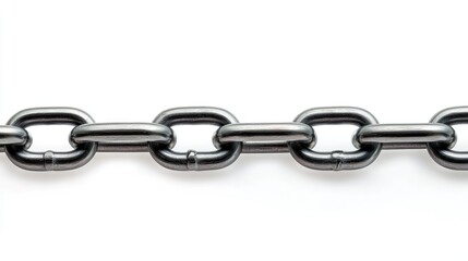 Obraz premium Single Metal Chain -- AI Generated