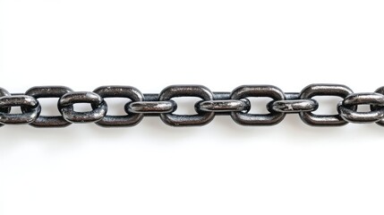 Fototapeta premium Single Metal Chain -- AI Generated