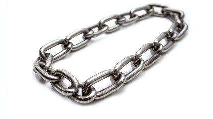 Obraz premium Single Metal Chain -- AI Generated
