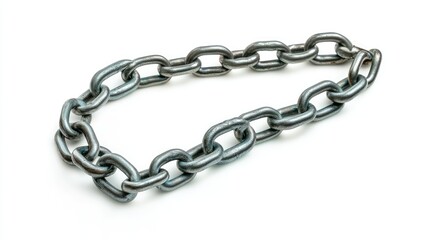 Obraz premium Single Metal Chain -- AI Generated