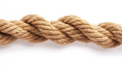 Tangled Jute Rope - AI Generated