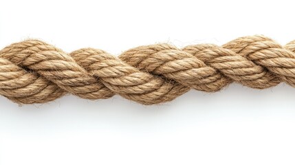 Tangled Jute Rope - AI Generated