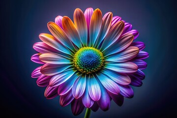 Elegant Line Art Daisy Flower Design for Minimalist and Botanical Illustrations and Decorations