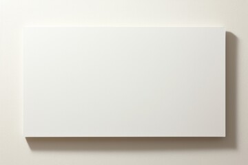 Fototapeta premium White Paper Frame Board Mockup