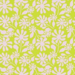 Fototapeta premium Abstract elegance pattern with floral background.