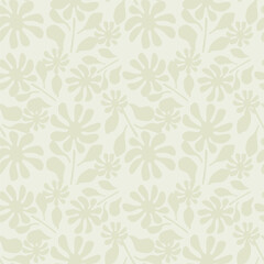 Beautiful Flower Pattern, Floral Seamless Digital Design,Watercolor Textile Allover Abstract Design.On Background