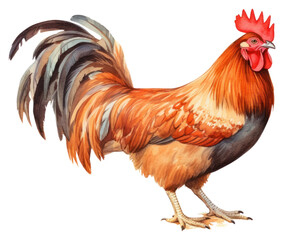 Fototapeta premium PNG Chicken poultry animal bird.