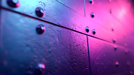 Abstract Background with Purple and Blue Light