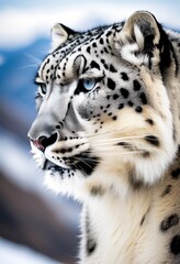 Naklejka premium captivating close exotic animal fur textures showcasing vivid colors intricate patterns, vibrant, detail, variations, furry, prints, plush, fabric, soft