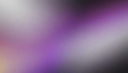 Grey, Black, Purple, Yellow futuristic banner design. Retro grainy texture with bold grainy wave highlights