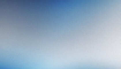 Grey, Blue Glowing abstract grainy gradient background. Retro gradient texture with dynamic grainy texture transitions