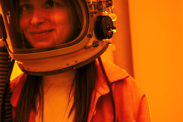 Cosmonaut helmet