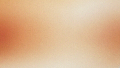 Ivory, Cinnamon Glowing grainy gradient background soft backdrop abstract banner header cover design. Smooth grainy wave with bold grainy gradient transitions