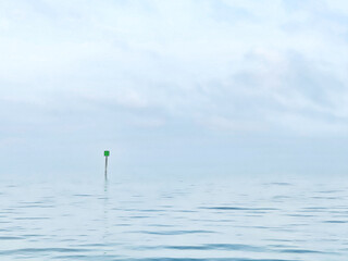 Isolated Water Marker