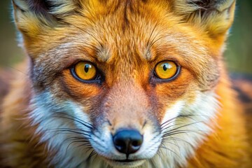 Obraz premium Exploring the Fascinating Colors of Foxes' Eyes Under Various Natural Light Conditions