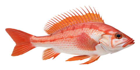 PNG Fish animal sea white background.