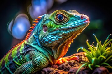 Exploring the Vibrant Coloration of Various Lizard Species in Their Natural Habitats and Environments