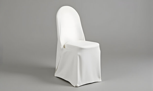 Sedia elettrica coperta da un drappo bianco, simbolo di abolizione._00001_