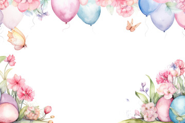 PNG Balloon pattern blossom flower.