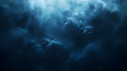 Obraz premium Abstract Blue Clouds Background