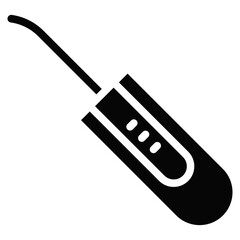 Dental Irrigator Vector Icons